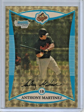 Marketplace image: Anthony Martinez 2008 Bowman Chrome Superfractor Rookie #1/1