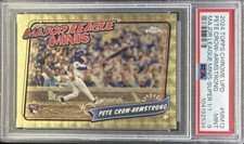 Marketplace image: 2024 Topps Chrome Pete Crow-Armstrong Minis Superfractor Rookie RC SP #1/1 PSA 9