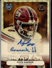 Marketplace image: Nyck Harbor 2025 Bowman's Best Auto Autograph Superfractor RC 1/1 South Carolina