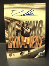 Marketplace image: 2026 Bowman Football Drew Allar 1/1 SuperFractor Auto opening statement OSS-DA