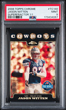 Marketplace image: 2008 Topps Chrome Jason Witten Superfractor 1/1 #TC140 PSA 9 Cowboys