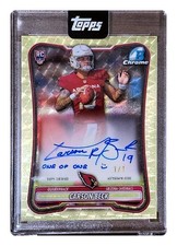 Marketplace image: 2026 Bowman Chrome Football Carson Beck Auto Superfractor 1/1 ON CARD RC ROOKIE