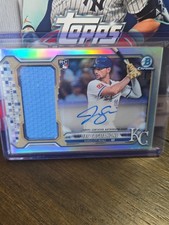 Marketplace image: JAC CAGLIANONE 2026 BOWMAN CHROME RPA ROOKIE PATCH AUTO /150 Superfractor ERROR