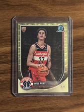 Marketplace image: 2025-26 Bowman Will Riley Chrome Superfractor Rookie RC 1/1 Wizards