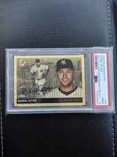 Marketplace image: Derek Jeter 2025 Topps Chrome Platinum City Variation Superfractor 1/1, PSA 9