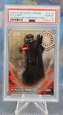 Current marketplace image for 2025 Topps Chrome Star Wars #CE-46 Kylo Ren Superfractor 1/1