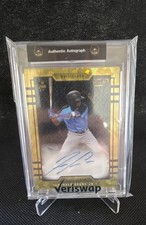 Marketplace image: 2022 Super Glow the Bar - Autographs Ronald Acuña Jr. SuperFractor Gold 1/1