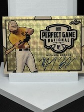 Marketplace image: 2019 Leaf Perfect Game Michael Brooks SUPERFRACTOR AUTO 1/1