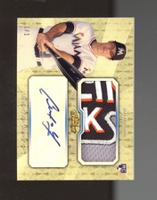 Marketplace image: 2013 Finest #AJR-CY Christian Yelich Rookie RC RPA Relic Auto Superfractor 1/1