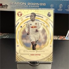 Marketplace image: Topps Finest 2025/26 Wilfried Gnonto Leeds United Superfractor 1/1 #104