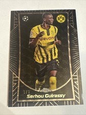 Marketplace image: 2024-25 Serhou Guirassy Topps Chrome 1/1 Shadow Etch Superfractor #SE-6