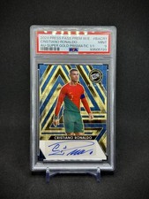 Marketplace image: Cristiano Ronaldo 2024 Press Pass Premium  Prismatic Superfractor 1/1 Auto PSA 9