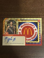 Marketplace image: 2025 Topps Chrome McDonald's Nyla Brooks #GP-GK Patch Auto Logo 1/1 Superfractor