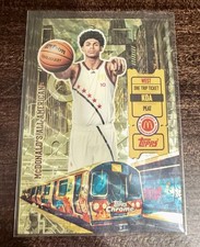 Marketplace image: 2025 Topps Chrome McDonalds Koa Peat One Trip Ticket Superfractor 1/1 SP Zona