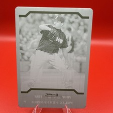Current marketplace image for 2004 Bowman Chrome #BDP150 Felix Hernandez First Bowman Superfractor 1/1