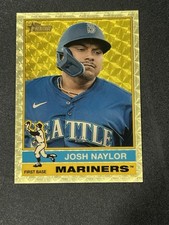 Current marketplace image for 2025 Topps Heritage #1 Josh Naylor Seattle Mariners Superfractor 1/1