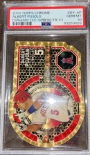 Marketplace image: 2013 Topps Chrome Albert Pujols Dynamic Die Cuts Superfractor 1/1 #DY-AP