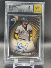 Marketplace image: Fernando Tatis Jr - 2022 Topps Chrome Black - Superfractor Auto 1/1