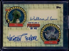 Marketplace image: 2025 Topps Toy Story Wallace Shawn Rex Kristen Schaal Auto Superfractor  G2U