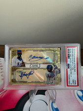 Marketplace image: Topps 2019 Bowman Sterling Ronny Mauricio/Shervyen Newton Dual superfractor 1/1