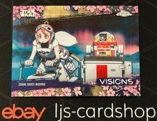 Marketplace image: 2026 Topps Chrome Star Wars Visions Crane Saves Woopas V3-2 1/1 Superfractor