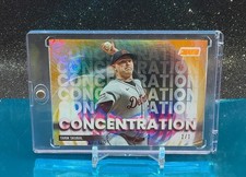 Current marketplace image for 2025 Topps Stadium Club #C-4 Concentration Insert Superfractor 1/1