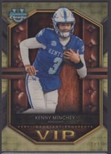 Current marketplace image for 2026 Bowman Chrome #VIP-11 Kenny Minchey VIP Insert Superfractor 1/1