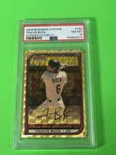 Current marketplace image for 2008 Bowman Chrome #140 Oakland A’s Superfractor 1/1
