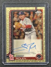 Current marketplace image for 2025 Topps Chrome #CLA-SR CLA-SR LEGENDS Superfractor 1/1