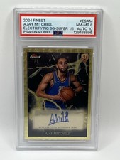 Marketplace image: 2024 Finest Ajay Mitchell Electrifying Sig Superfractor 1/1