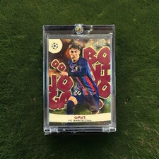 Marketplace image: 2022-23 Topps Chrome UEFA CC Barcelona Joga Bonito Superfractor 1/1
