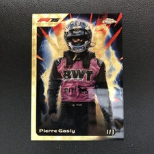 Marketplace image: 2025 Topps Chrome Formula 1 F1 UltraSonic SSP Pierre Gasly Superfractor 1/1