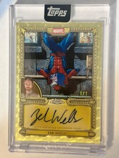 Marketplace image: 2026 Marvel Mint Chrome Auto SUPERFRACTOR 1/1 Spider-Man Zeb Wells/Camuncoli Art
