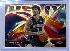 Marketplace image: 2025-26 Topps Chrome Update LaMELO BALL 1/1 HELIX Superfractor🔥🔥HOT🔥🔥