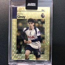 Marketplace image: 2024-25 Topps Total Football Premier League Archie Gray Superfractor 1/1 Hotspur