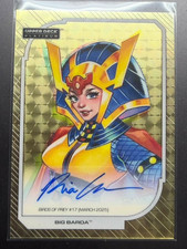 Marketplace image: 2026 UPPER DECK UD PLATINUM DC BIG BARDA GOLDEN TREASURES SUPERFRACTOR 1/1 AUTO