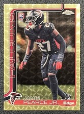 Current marketplace image for 2025 Topps Chrome #351 James Pearce JR Superfractor 1/1