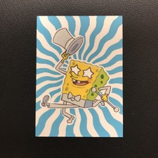 Marketplace image: 2025 Topps Chrome Spongebob 25th Anniversary Sketch 1/1 Auto Spongebob Graham
