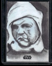 Marketplace image: 2024 Topps Chrome Star Wars Sketch Card Auto Karl Jones 1/1