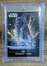 Marketplace image: 2026 Topps Star Wars Chrome National NSCC Ahsoka Tano  1/1 SUPERFRACTOR  SSP
