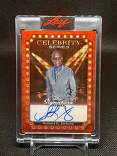 Marketplace image: Samuel L Jackson 2026 Leaf Signature Series 1/1 Red Flood Super Fractor Auto🔥