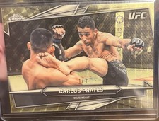 Marketplace image: 1/1 Gold Superfractor 2026 Carlos Prates UFC Card