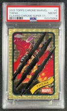 Current marketplace image for 2025 Topps Chrome #2 CLAWED SUPERFRACTOR Superfractor 1/1