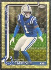 Current marketplace image for 2025 Topps Chrome #242 Sauce Gardner Superfractor 1/1