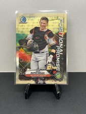 Marketplace image: 2021 Bowman - Positional Promise Adley Rutschman #POS-AR SuperFractor 1/1 (RC)