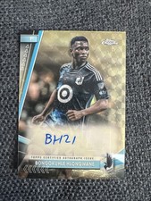 Marketplace image: 2024 Topps Chrome MLS Superfractor Auto Bongokuhle Hlongwane #CA-BH (AU) 1/1