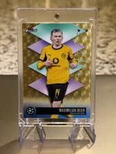 Marketplace image: 2025-26 Topps Finest UEFA Club Competitions Maximilian Beier SUPERFRACTOR 1/1