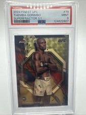 Marketplace image: Themba Gorimbo 2024 Finest Superfractor Rookie 1/1 PSA-9 UFC- S-806
