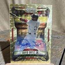 Marketplace image: 🔥Panini 2026 Prizm Baseball David Ortiz Jr. Texas Rangers Auto 1/1 Superfractor