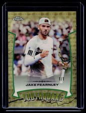 Marketplace image: 2026 Topps Chrome Tennis Jake Fearnley Youthquake Superfractor 1/1